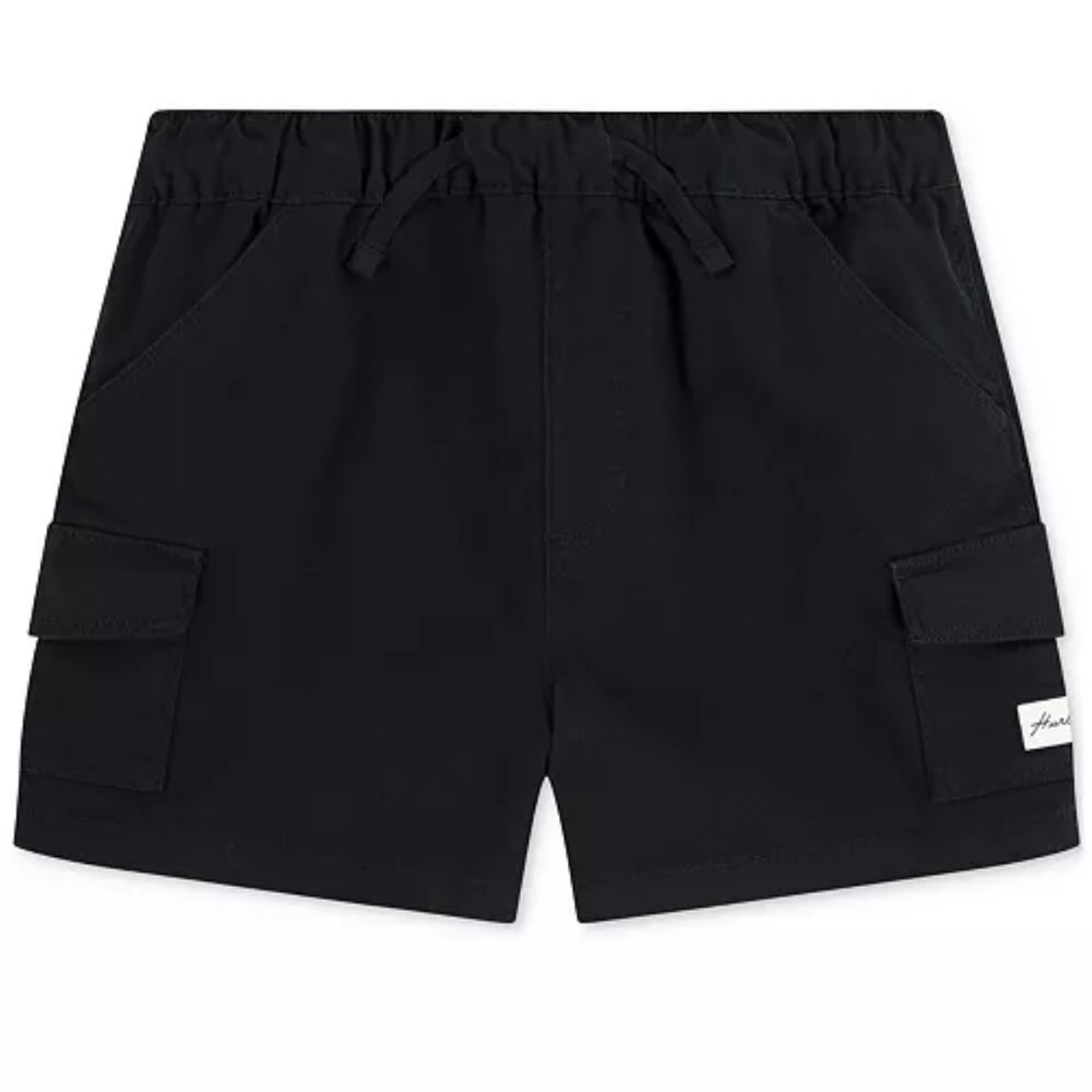 NWT Hurley Black Cargo Shorts Girl XL